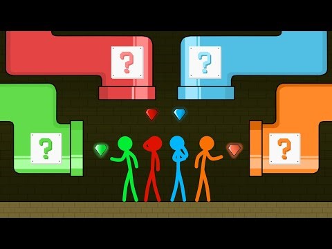 Red and Blue , Stickman Escape Animation - Part 42