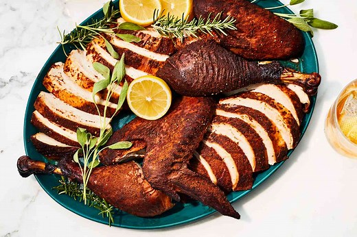 This Spatchcocked and Smoked Turkey Will Change Your Thanksgiving Meal