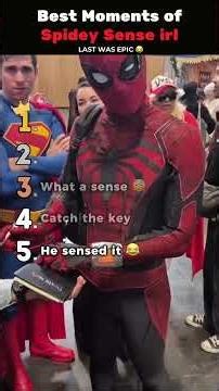 Best moments of Spidey Sense 🕷️ #spiderman #shorts #funny