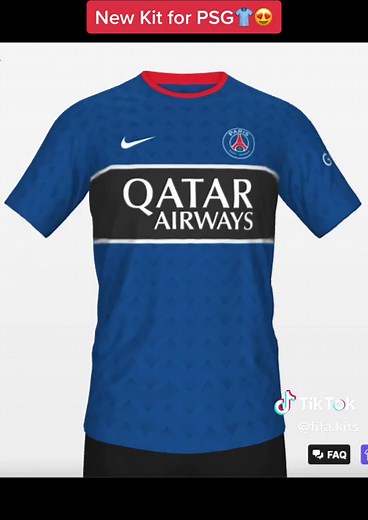 Design Your Own Custom PSG Kit with FIFA Kit Creator
