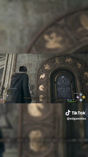 Como abrir portas numéricas em Hogwarts Legacy