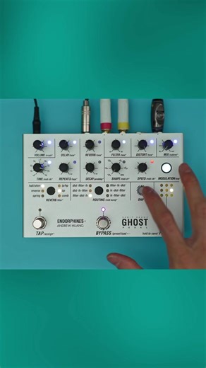 It was really important to us when designing Ghost to make the workflow amazing. We don't want you to have to bust out the manual to remember how to do something that should be easy and fun. Everything is written on the panel even if it's a button combo or secondary function! | Andrew Huang