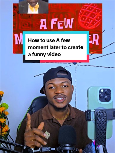 how to use a few moment later sound to create a content #tiktoktutorials #editingtips #tiktoktips