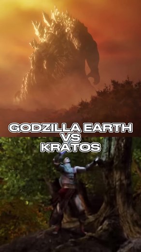 Godzilla Earth vs Kratos - Epic Battle of Titans