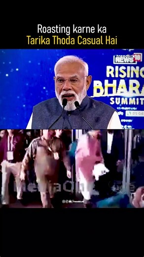 PM Modi’s Sharp Dig at Congress at Rising Bharat Summit