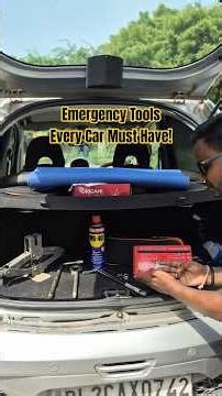🚨 Emergency Tools Every Car Must Have! 🚗🧰 They Can Save Your Trip… or Even Your Life! #CarSafety