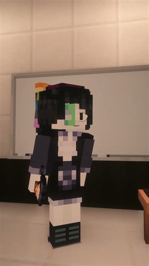 Miss Sasha draws "YOU" #minecraft #fpe #misssasha