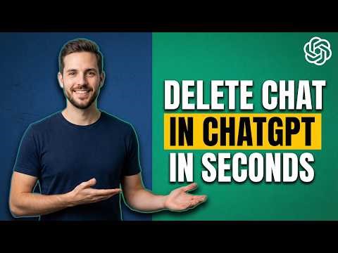 How To Delete Chat In ChatGPT In Seconds (Quick Guide)