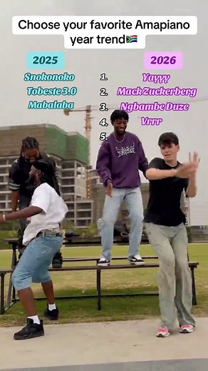 Choose Your Favorite Amapiano Year Trend