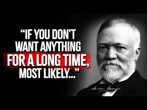 The Best Andrew Carnegie Quotes that will Inspire you to be Successful | Timeless Quotes #motivation