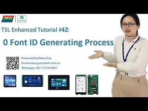 T5L Enhanced Tutorial#42: 0 Font ID Generating Process