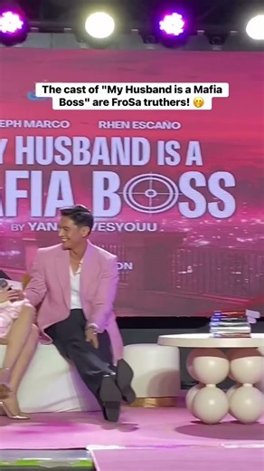 The cast of "My Husband is a Mafia Boss" are FroSa truthers! 🤭 #FrostSandoval #SaraJoe