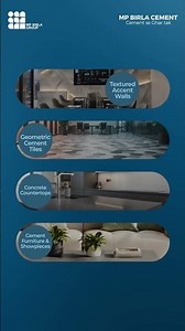 Beyond Walls: Innovative Interior Design Ideas Using Cement | MP Birla Cement
