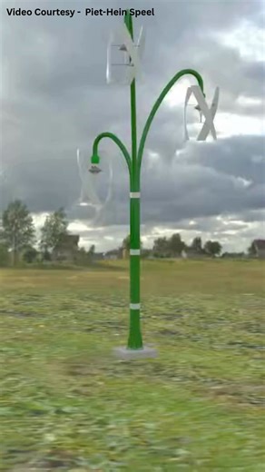 This Wind Turbine Looks Like a Flower 😱 #SnowdropTurbine #TinyWindTurbine #GreenEnergy #WindPower #EcoDesign #SustainableLiving #CleanEnergy #FutureEnergy | Gadgetxplore