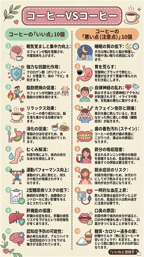【知らないと損】コーヒーを飲むべき人・控えるべき人｜不眠や胃痛を防ぐための正しい摂取法