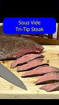 Tri tip steak How to cook it Sous Vide Subtitles added