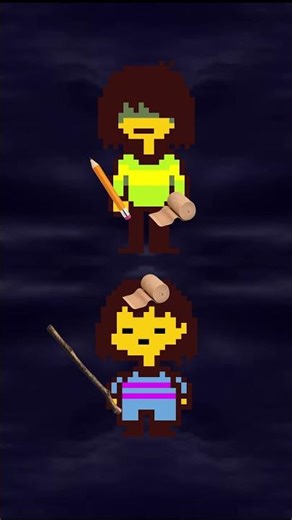 Kris = Frisk #deltarune #undertale #gaming