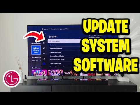 How to Update System Software on your LG TV (Best Method)