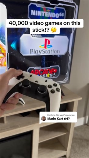 40,000 Retro Games?! The Game Stick 4K is the ultimate blast from the past — with a modern twist! 🕹️ • ⚡ Super easy setup — just plug & play • 🖥️ Stunning 4K graphics • 👾 Classic games wireless controllers Level up your nostalgia NOW! 🎯 Hit the link in bio to grab yours! | UtilitiTech