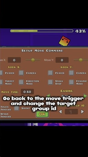 how to use move triggers in geometry dash #geometrydash #gd