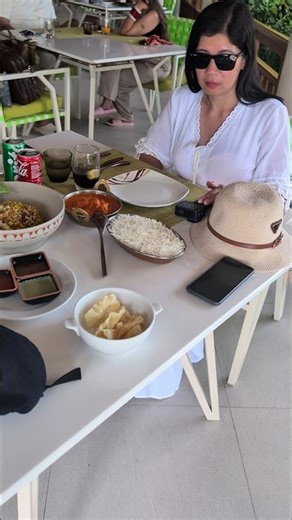 Luxury Indian Lunch At Sheraton Maldives Full Moon Resort