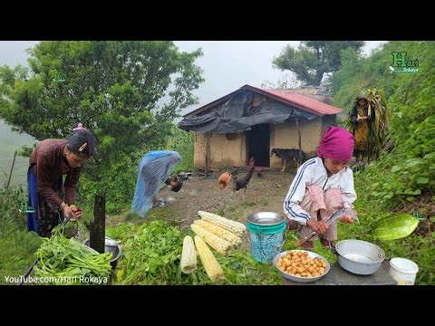 Remote Nepal Village Winter Life | Authentic Food & Survival