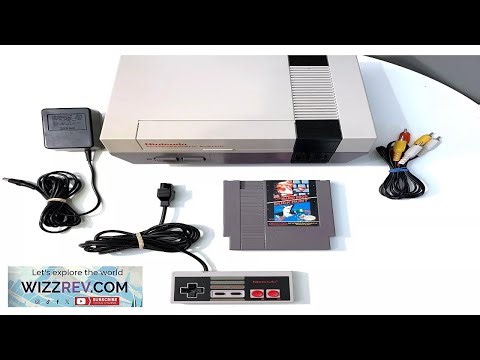 1985 Original NES Nintendo System Console + New 72 Pin Authentic