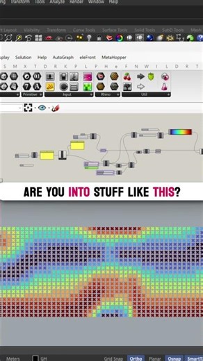 Cool Perlin Noise Algorithm with Grasshopper!