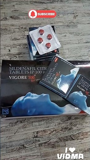 Vigora 100 | Sildenafil | Erectile Dysfunction | Medviews