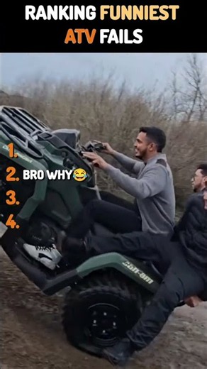 RANKING FUNNIEST ATV FAILS 🛞😂