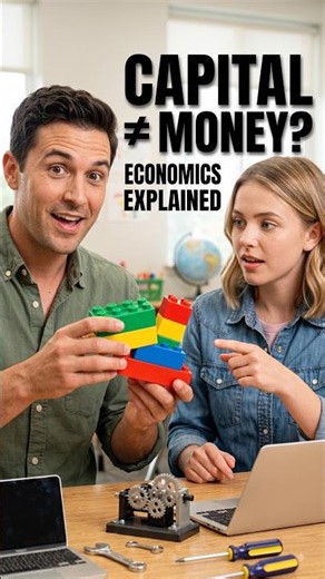 💰 What Is Capital? It’s NOT Just Money! 🧱 | Economics Explained