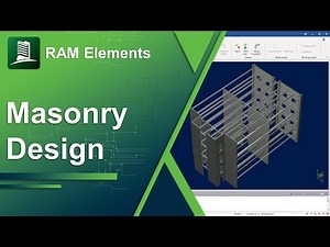 Analyzing Combined Steel & Masonry Buildings in RAM Structural System and RAM Elements
