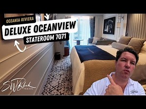 Oceania Riviera Deluxe Ocean View Cabin Tour 4K | Cabin 7071
