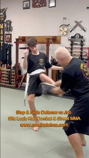 Step & Slide Defense vs Jab