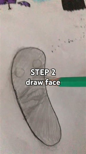 how to draw creepy face