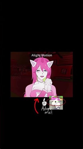 Unicorn adopt me animation meme!! #shorts