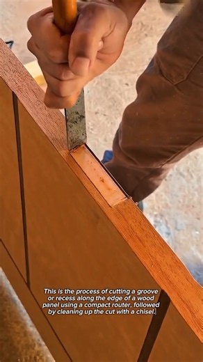 Precision Wood Edge Routing and Recess Cutting Using a Compact Trim Router