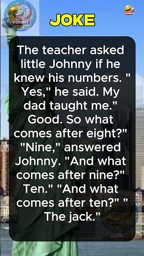 The teacher asked little Johnny #comedy #anecdote
