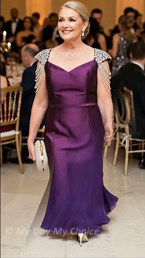 Purple Mother of the Bride Dresses That Steal the Show (in the Best Way)