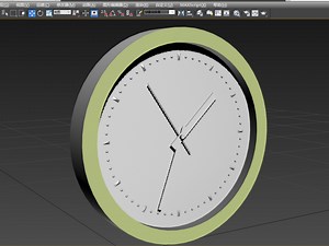 3dsmax时钟创建