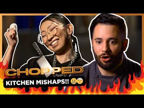 Craziest Kitchen Disasters on Chopped 😬 | Food Network