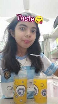 Fresh orange smoothie tutorial ✨🍊🧊