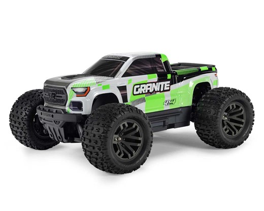 Arrma Granite Mega 665 1/10 4WD Electric Monster Truck (Green) [ARA4202V4T1]