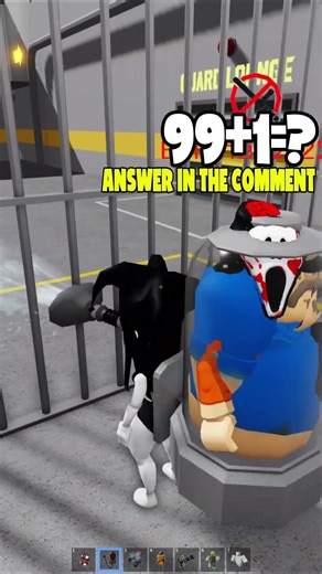 99999 IQ move in Barry's Prison Run! #roblox