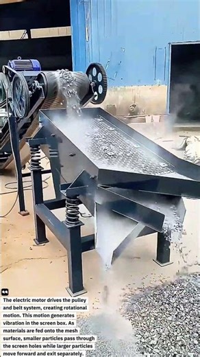 Industrial Vibrating Screen Machine | Efficient Material Screening Process
