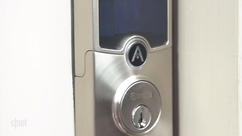 Array by Hampton Connected Door Lock review: This sliding smart lock includes solar panel power