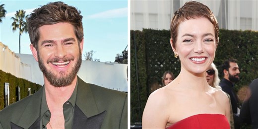 Emma Stone and Andrew Garfield Had a Reunion at the Golden Globes