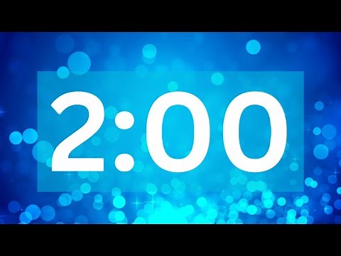 2 Minute Timer (with inspirational music)