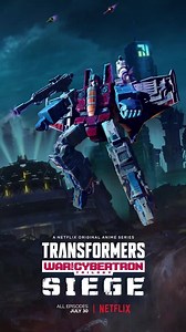 Starscream. War for Cybertron: Siege coming to Netflix on July 30th. | TRANSFORMERS