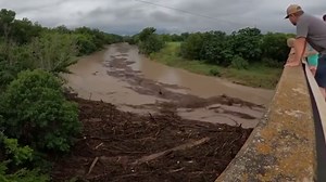 Watch Texas river swell in minutes just days after deadly floods